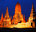 Ayutthaya Light Up